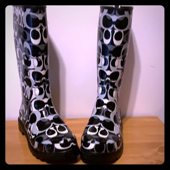 Coach Shoes - Coach Authentic rain boots